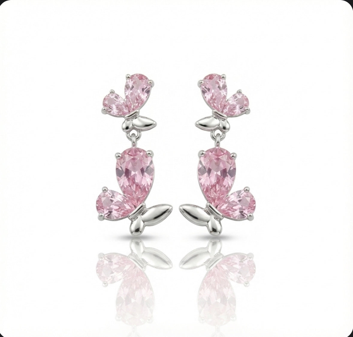 Pink Butterfly Loops